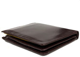 HAARLEM Men KUZE 24910 Executive Leather Wallet Burgundy